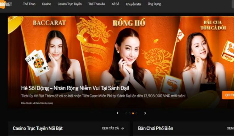 Giới Thiệu 188Bet: Thương Hiệu Cá Cược Đỉnh Cao Năm 2024 5 Giới thiệu 188Bet với các ưu điểm độc đáo hiện nay